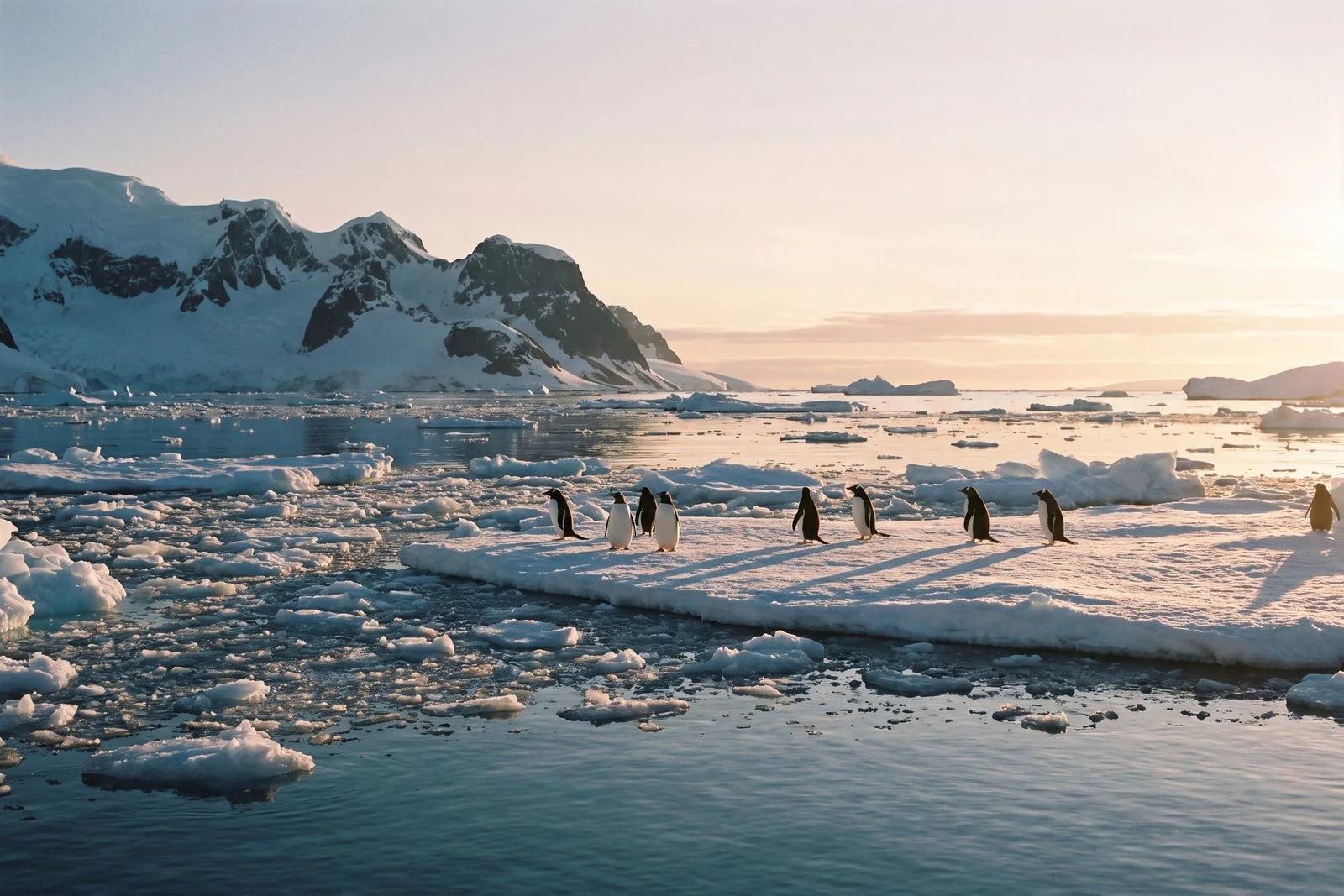 Gentoo penguins on the Antarctic Peninsula