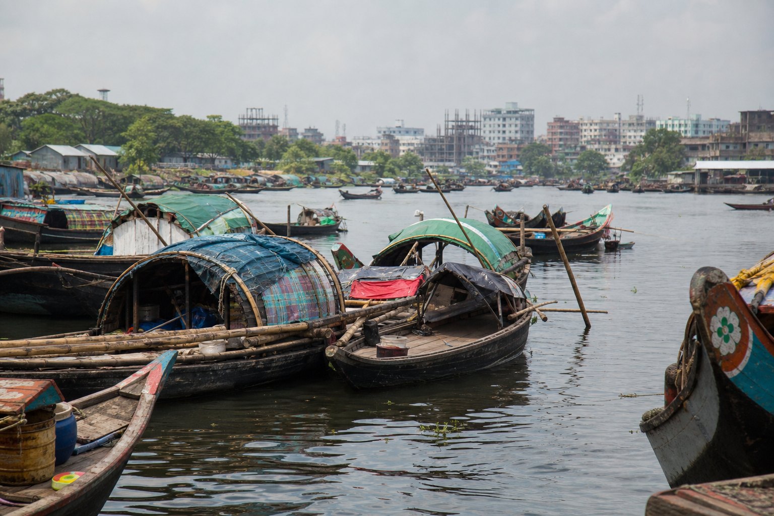 Bangladesh Boats Cluster