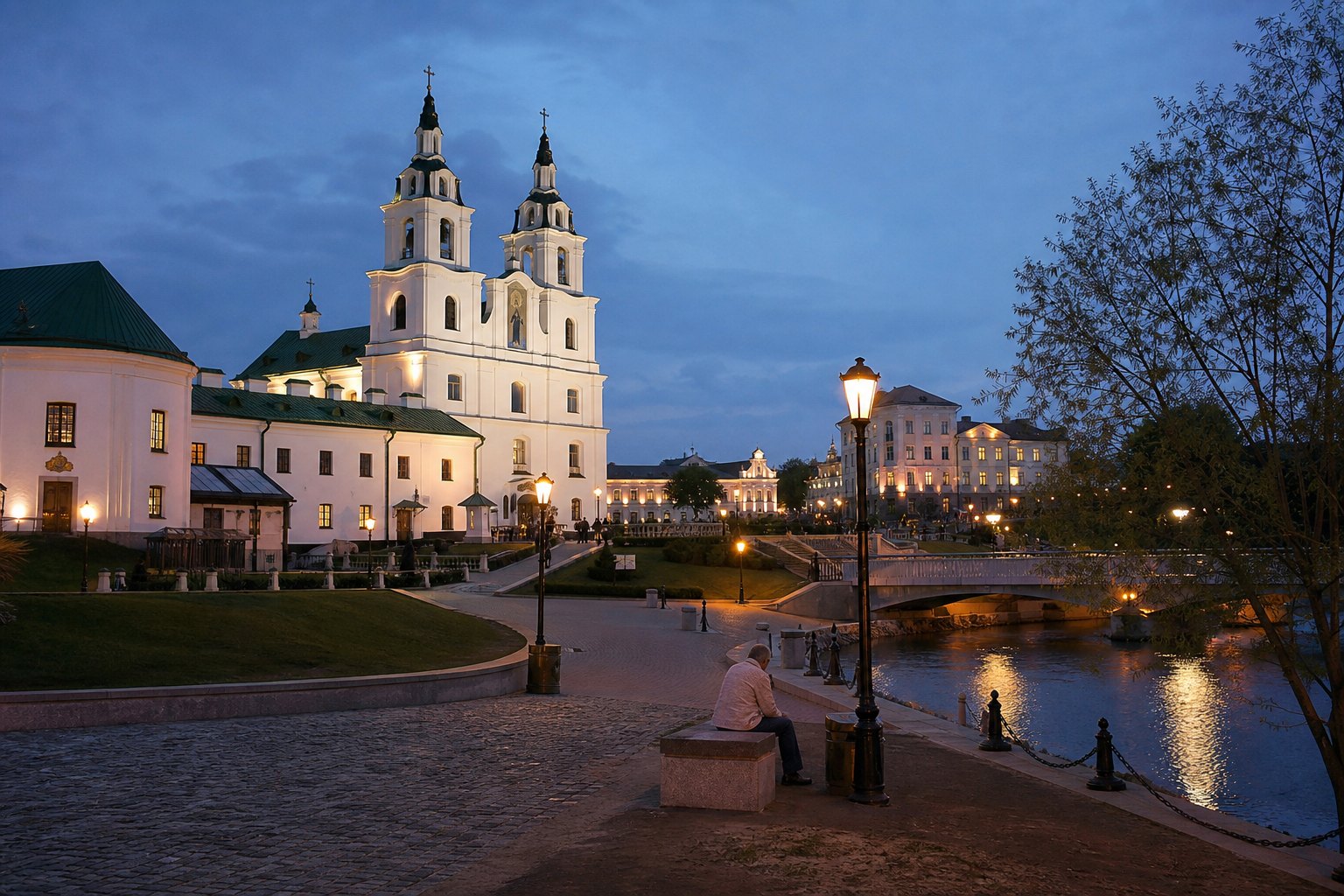 Belarus Minsk Upper Town