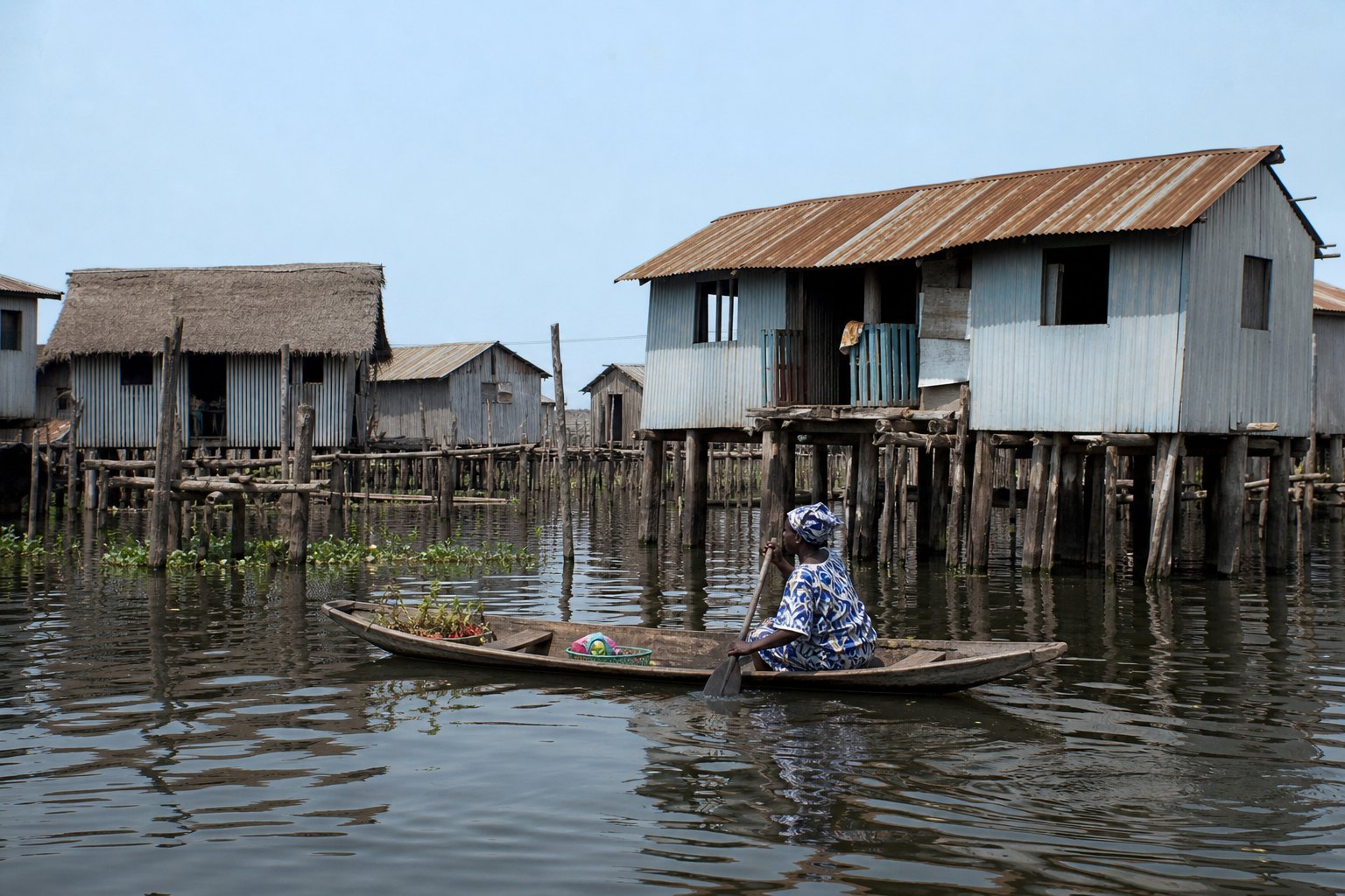 Benin Ganvie Stilt Houses