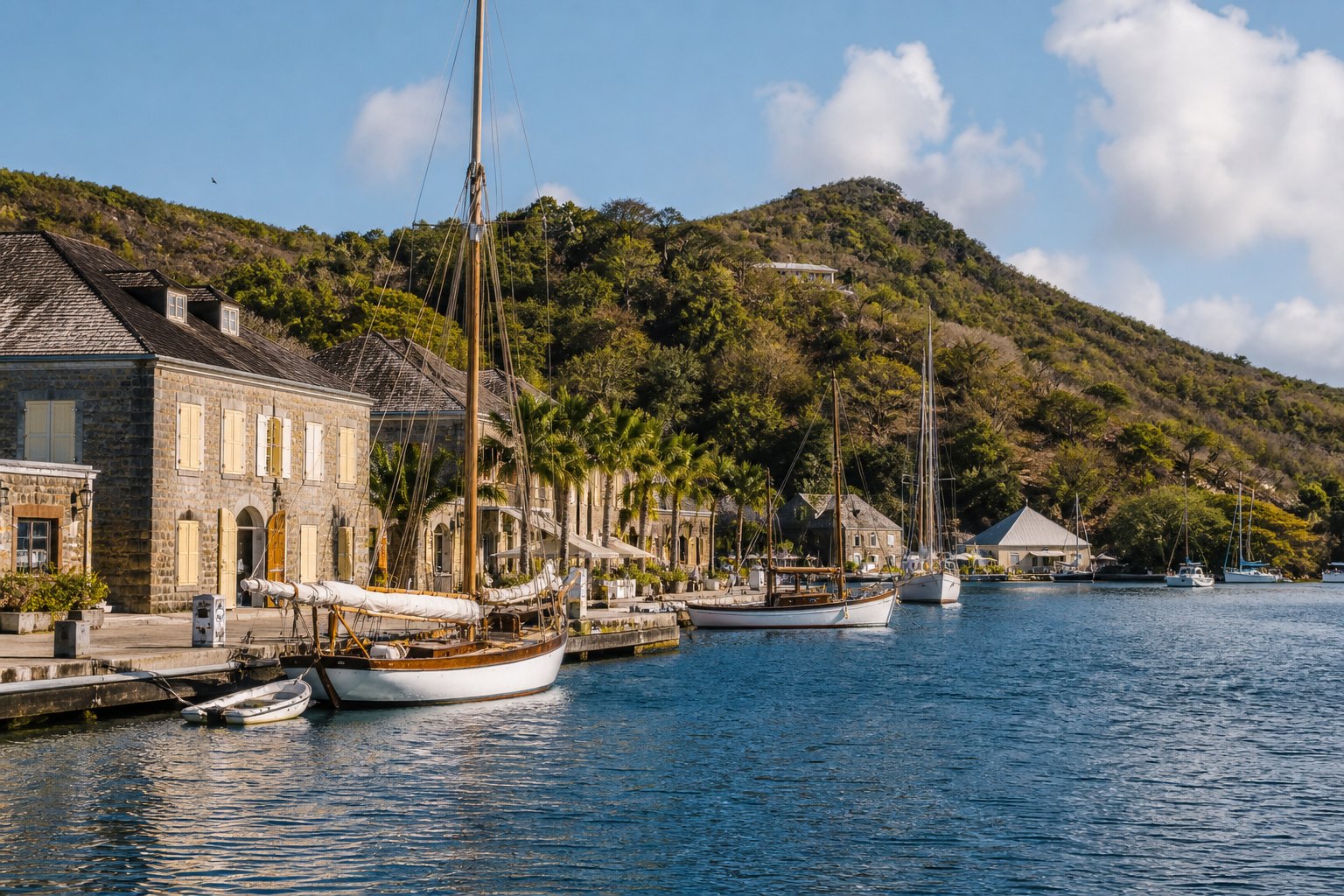 Caribbean Antigua Dockyard