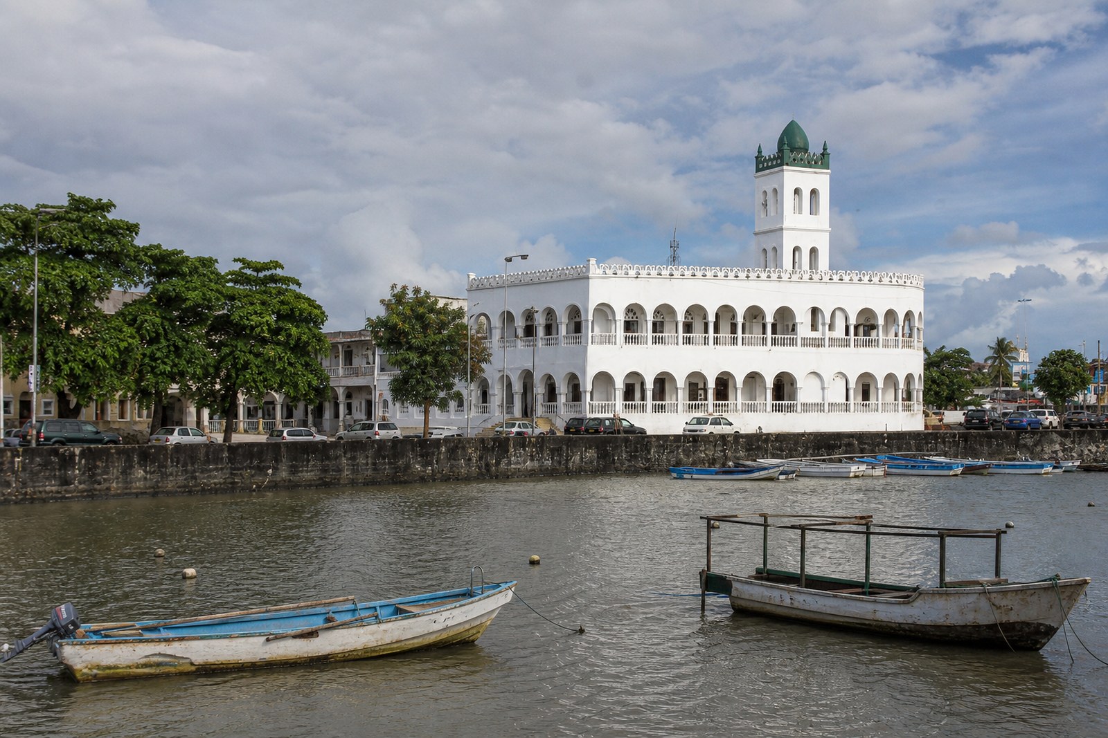 The Old Friday Mosque on the Moroni waterfront, Comoros