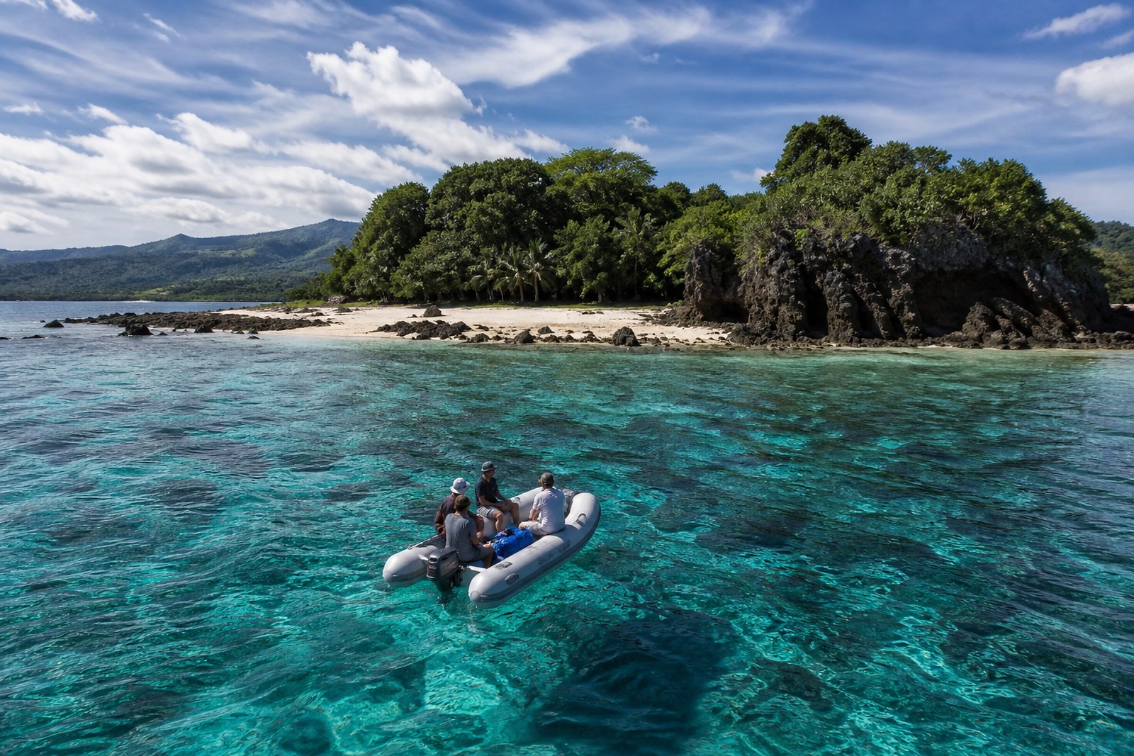 The islets off Nioumachoua, Mohéli, Comoros
