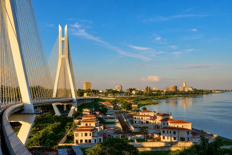 The Brazzaville riverfront