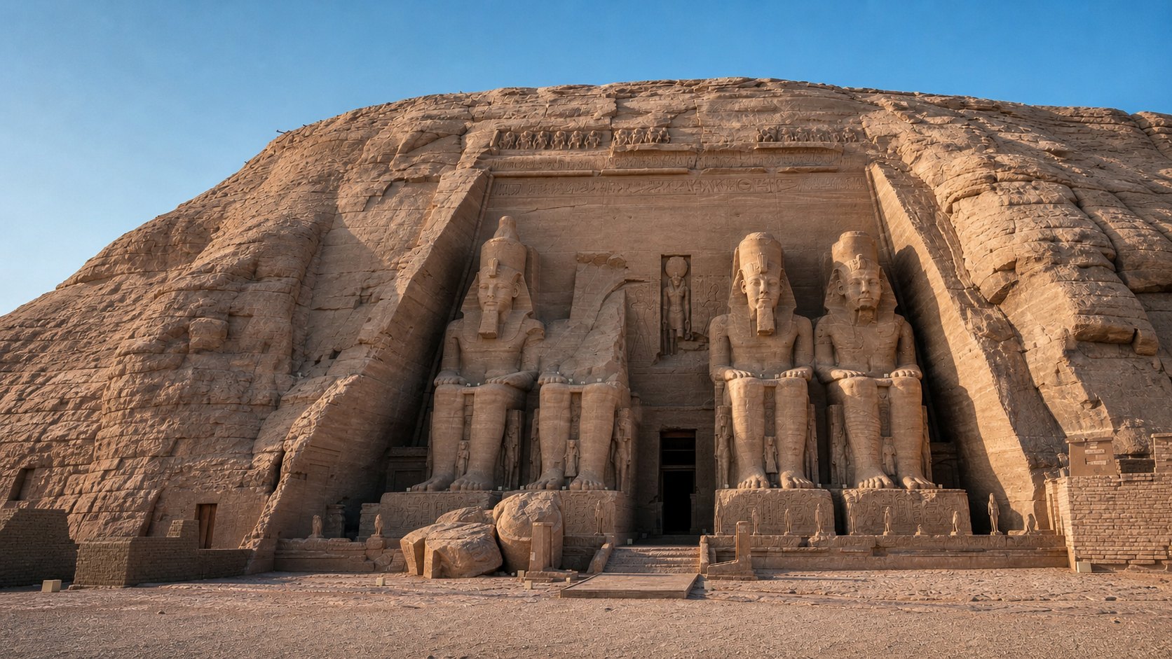 Egypt Abu Simbel Great Temple Ramesses Ii