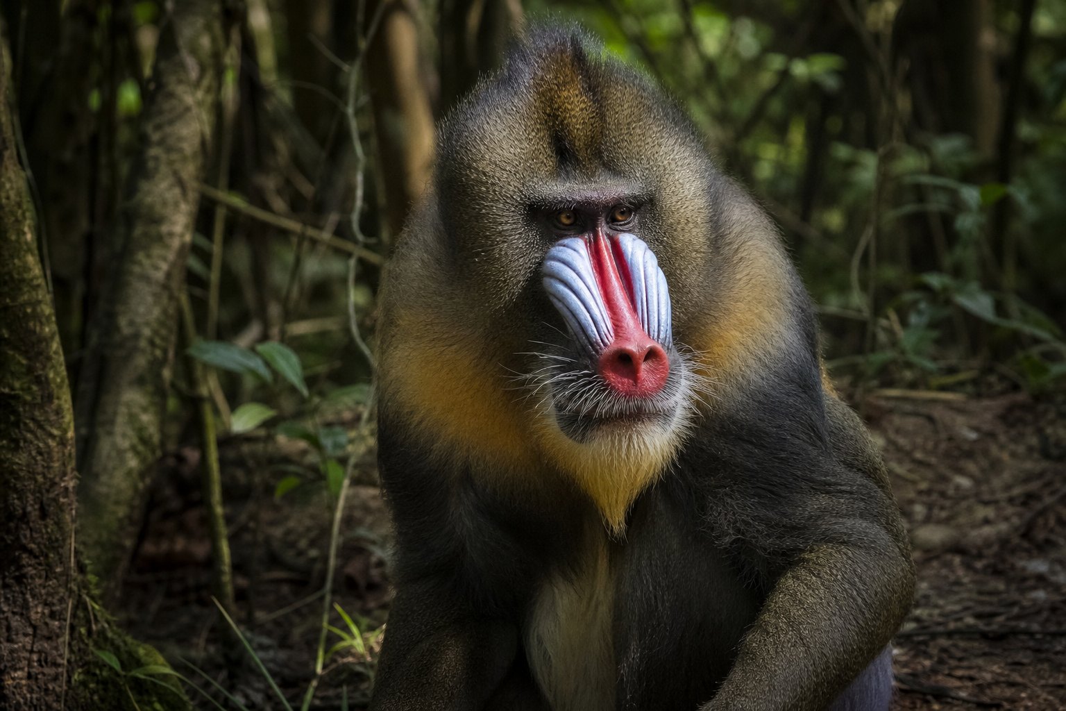 Gabon Mandrill