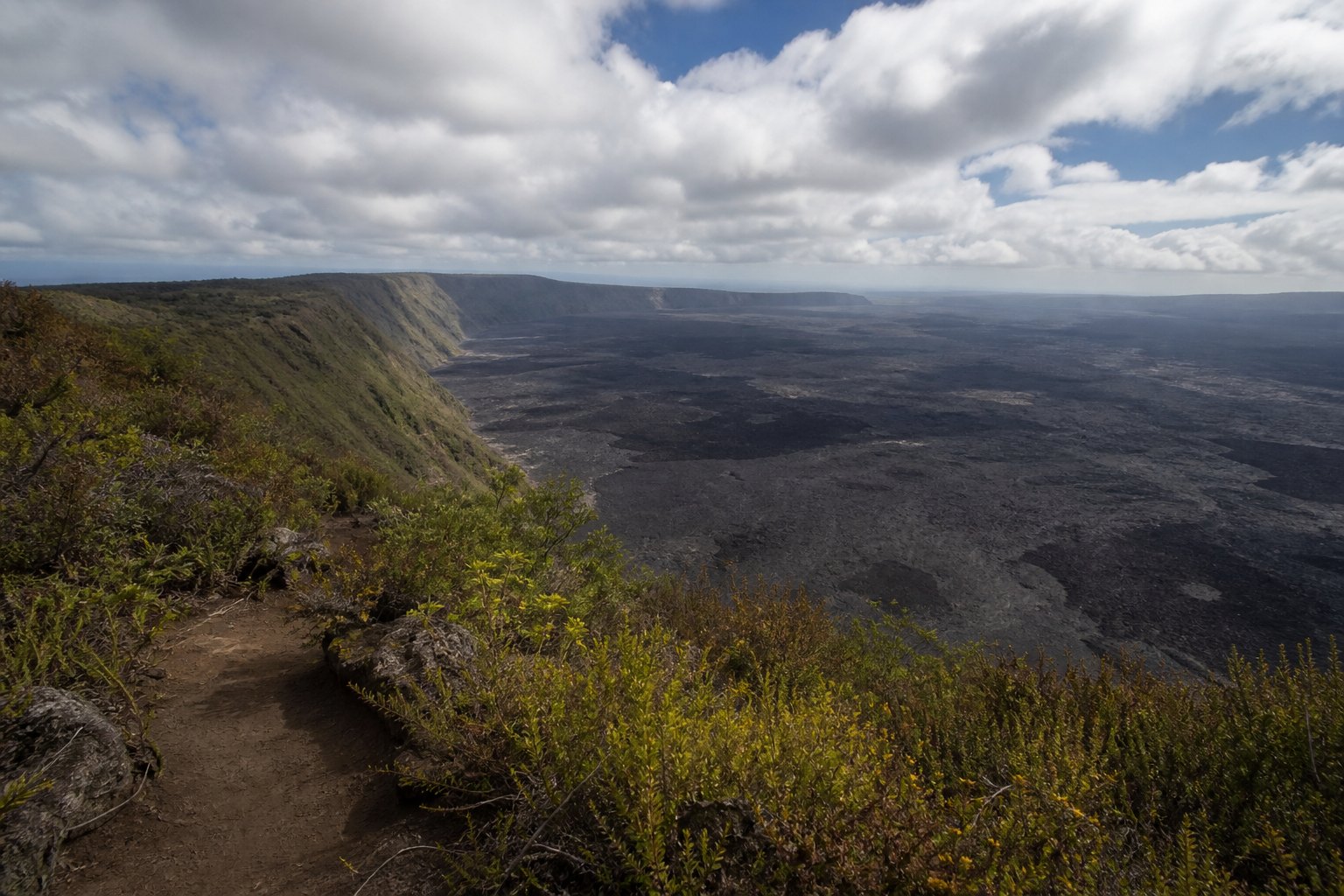 Galapagos Sierra Negra Caldera