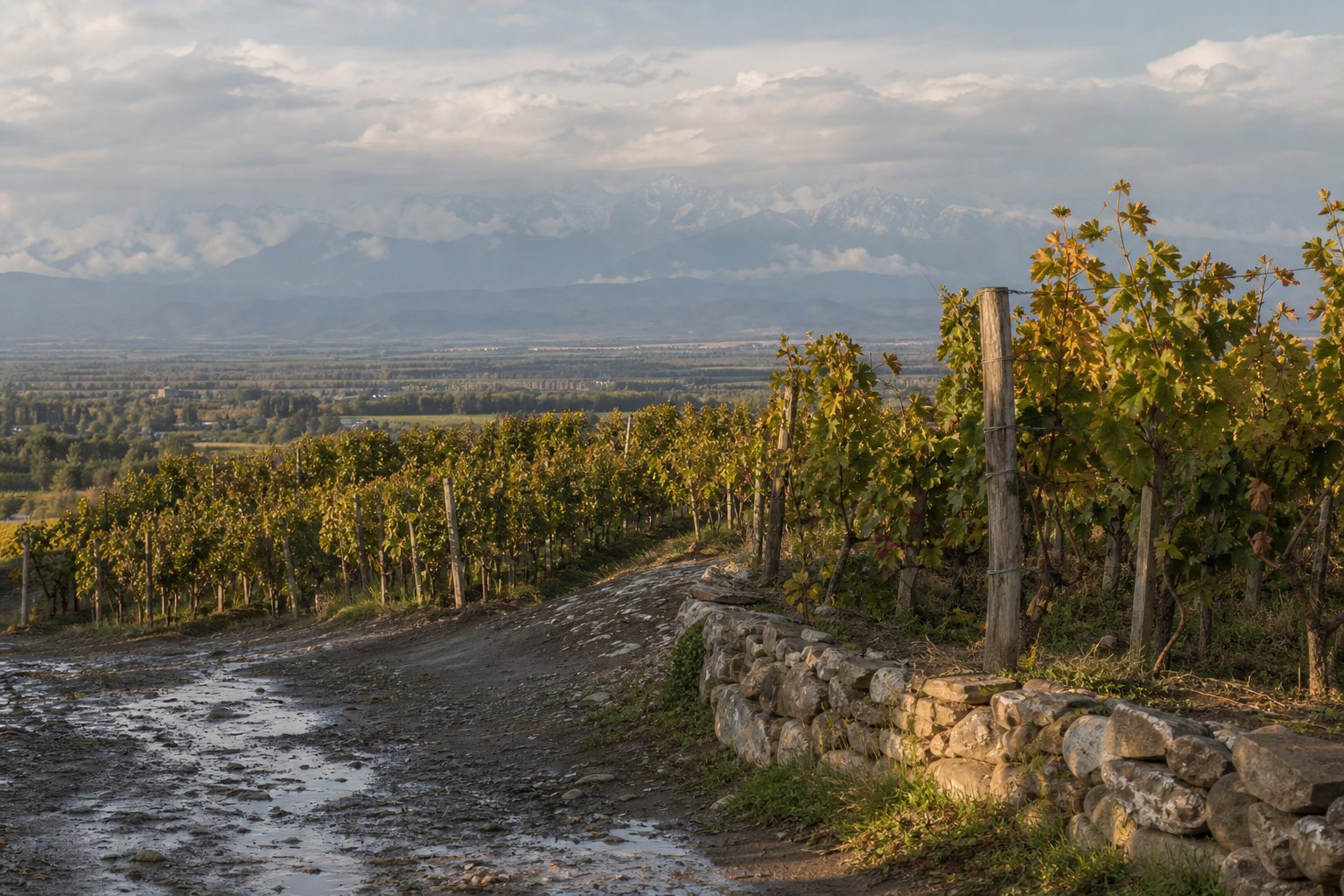 Georgia Kakheti Vineyard