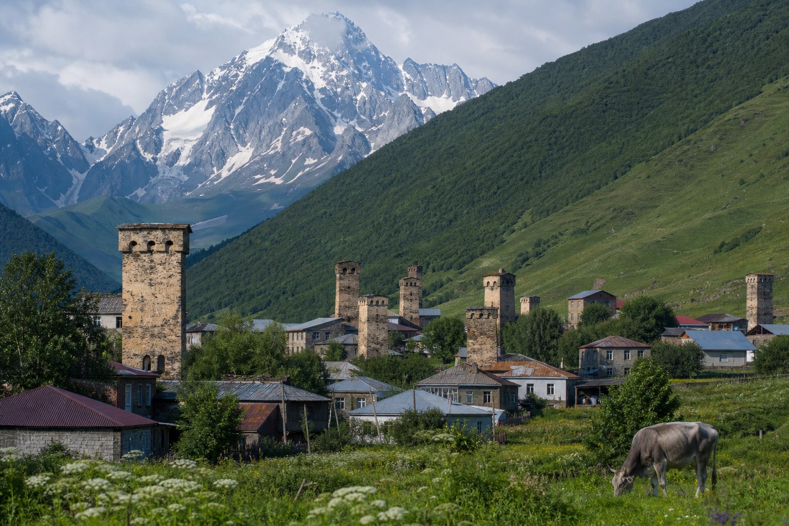 Georgia Svaneti Mestia