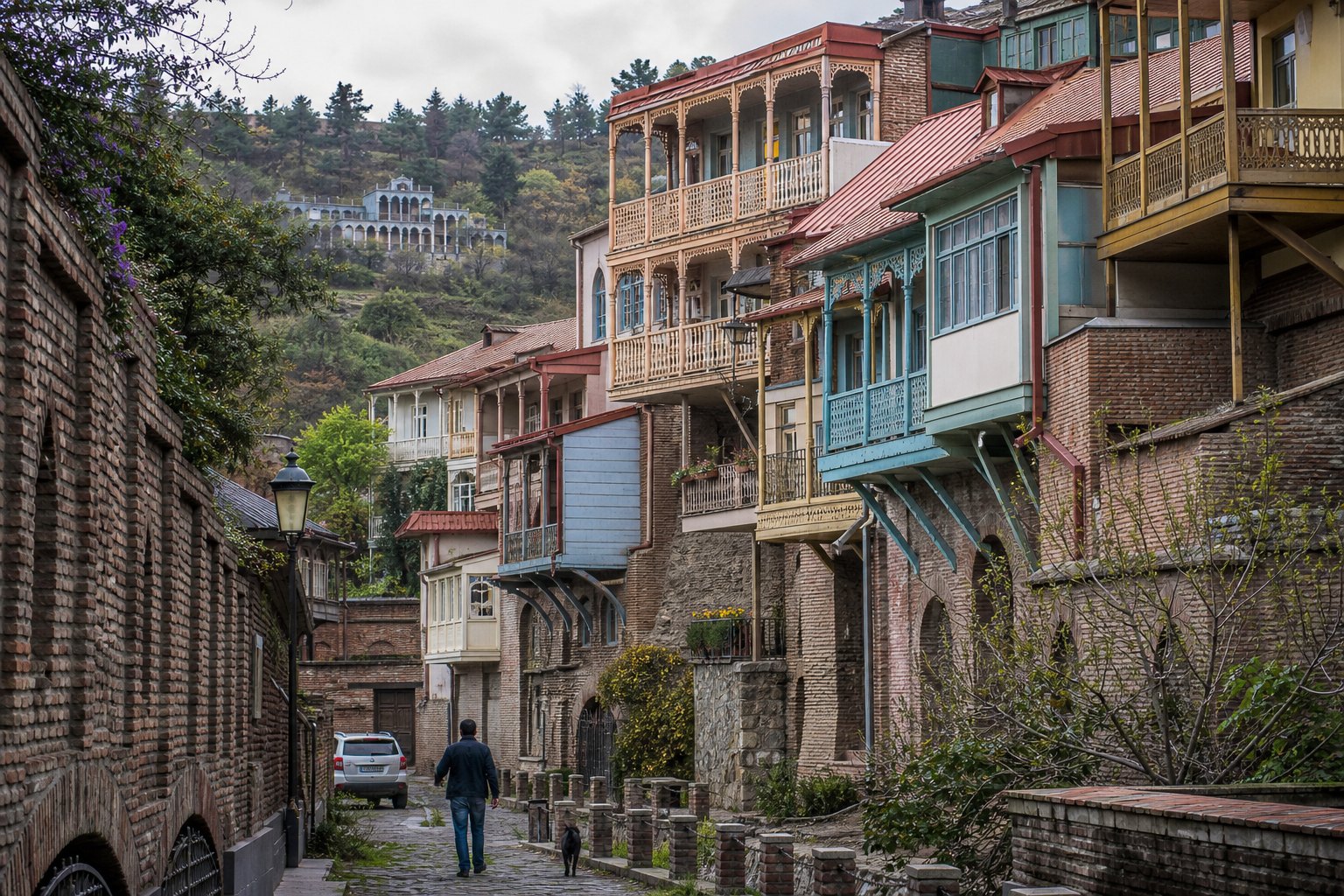 Georgia Tbilisi Old Town