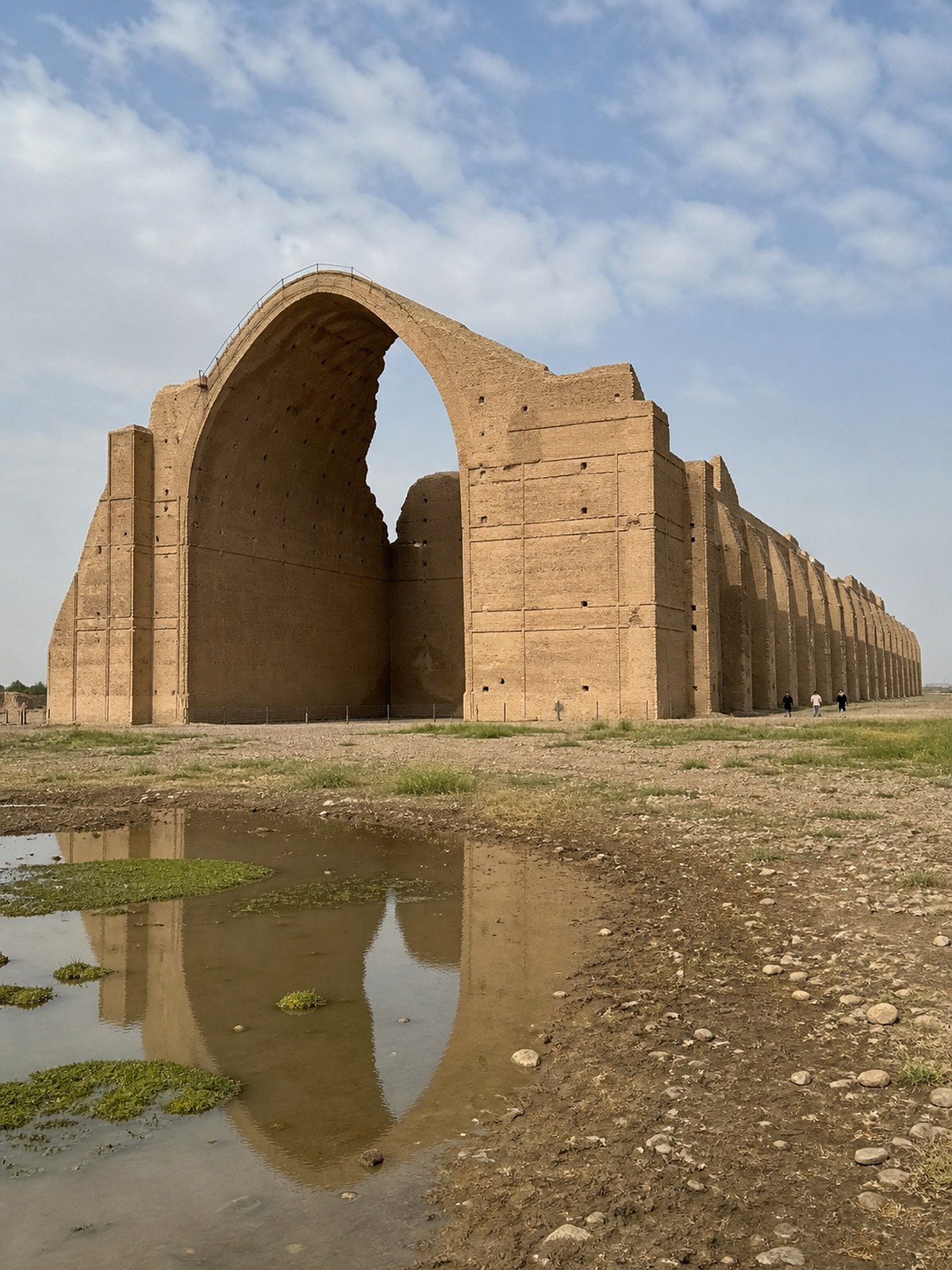 The arch of Ctesiphon, Taq Kasra, Iraq