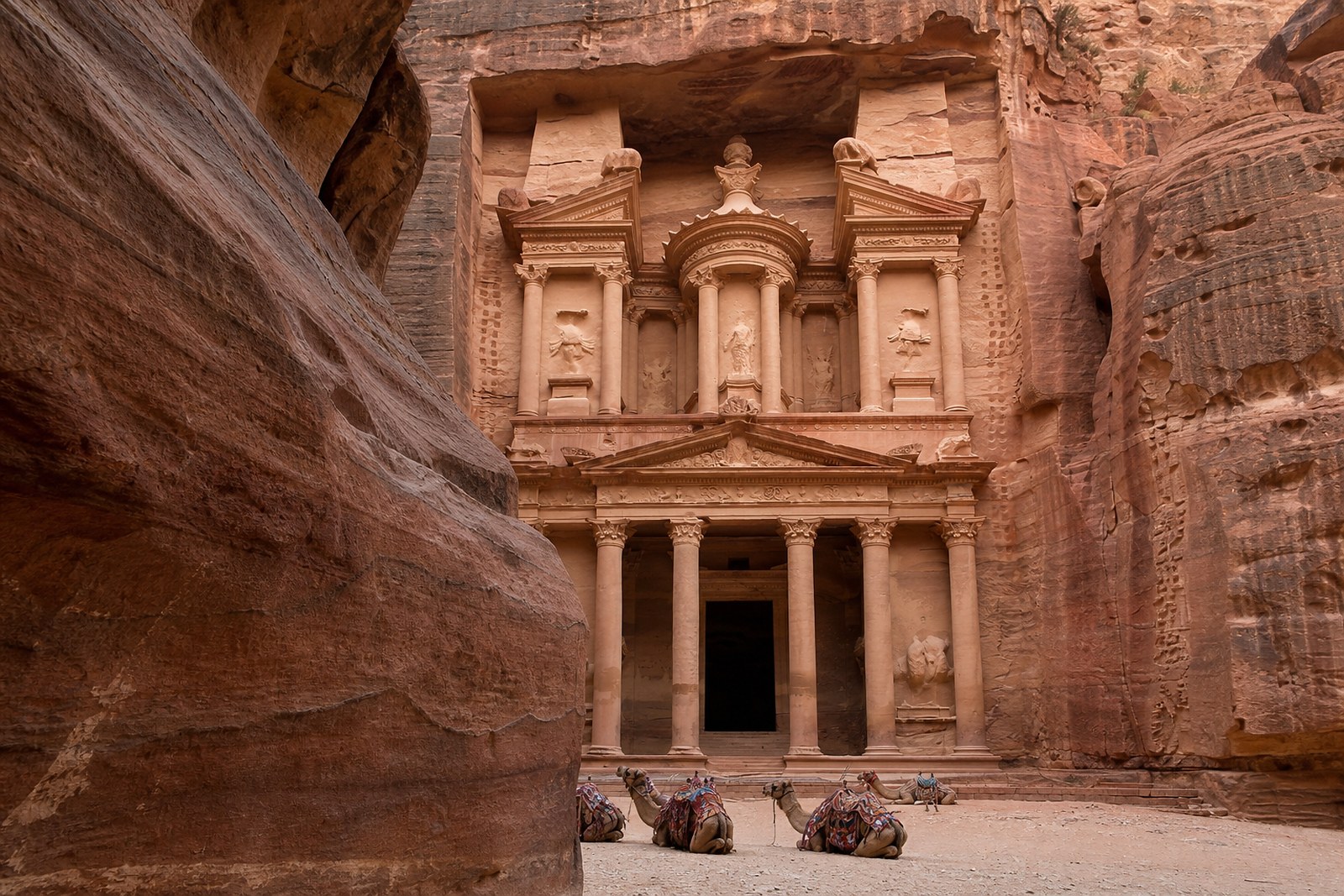 The Treasury at Petra, Jordan