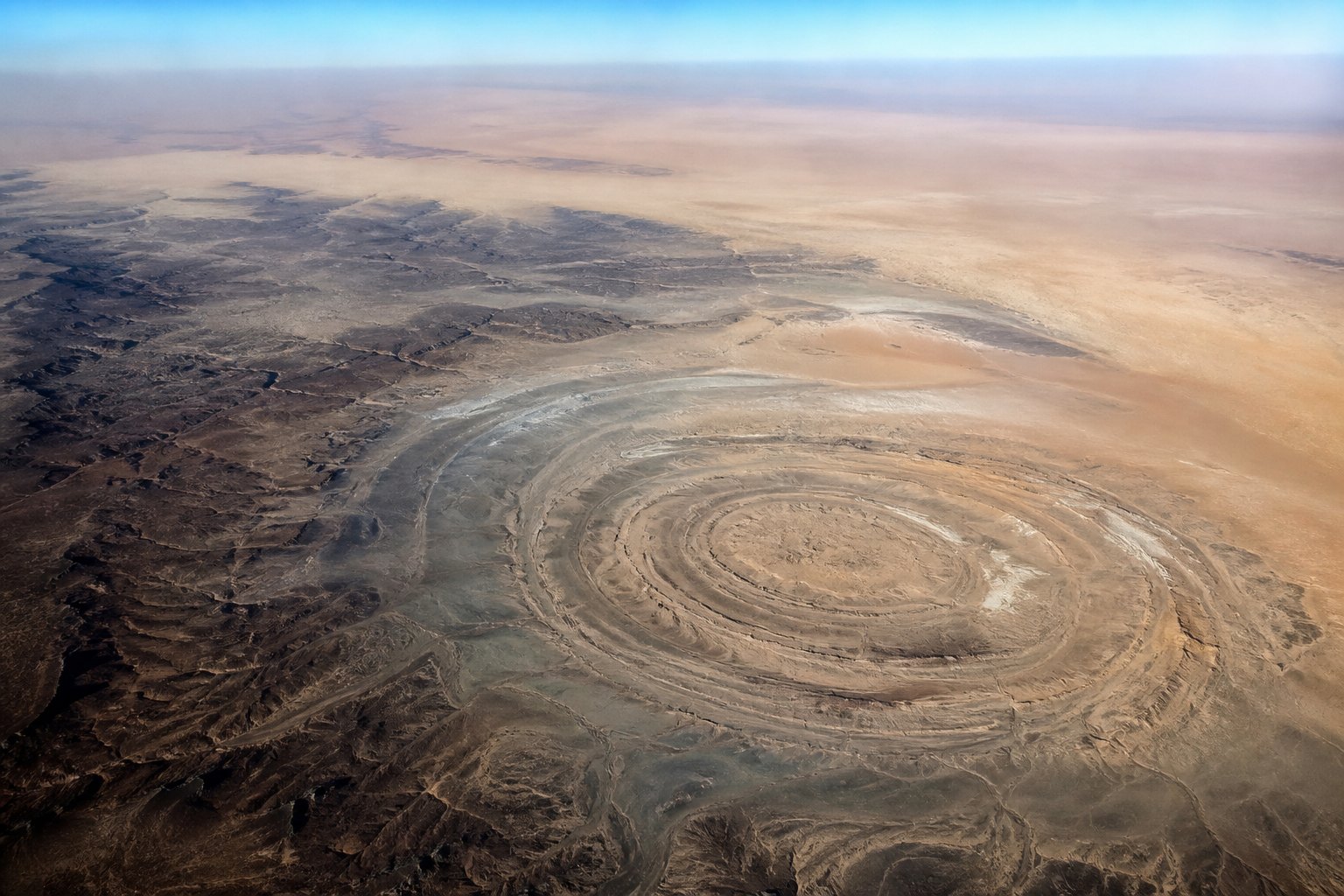 Mauritania Richat Structure Eye of Sahara