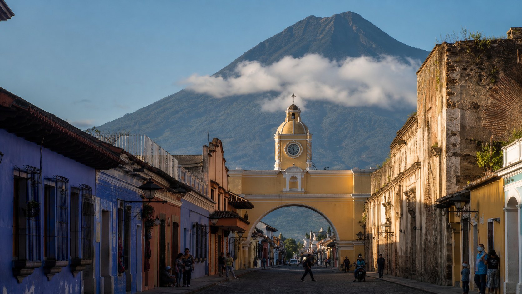 Maya Antigua Arch