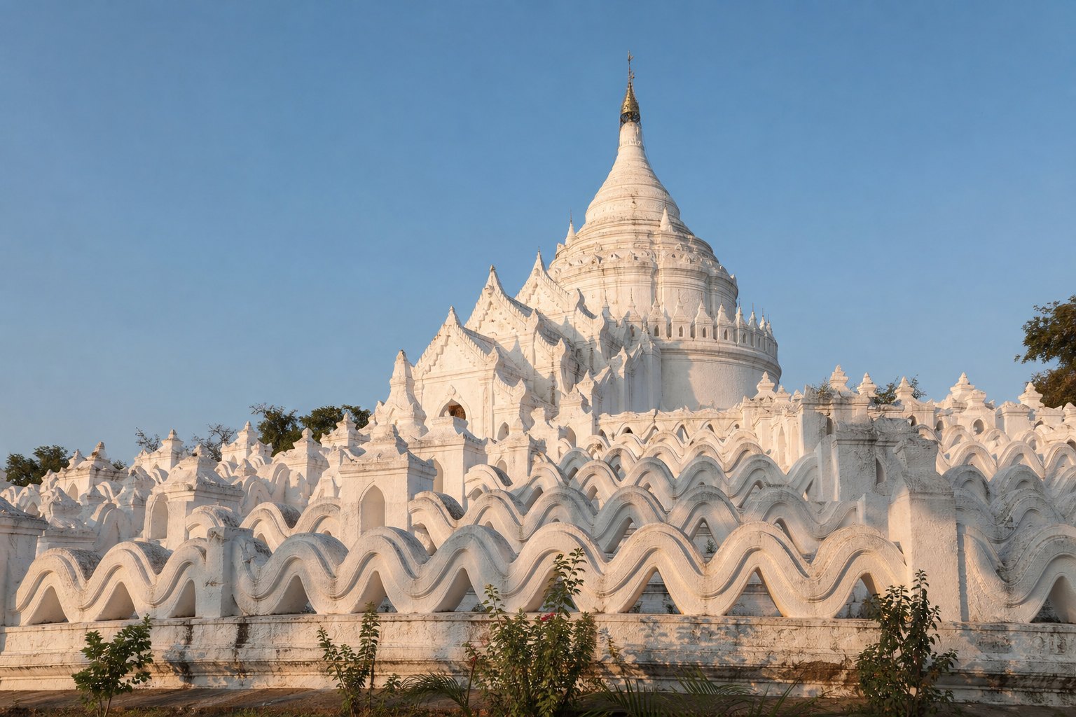 Myanmar Hsinbyume Pagoda
