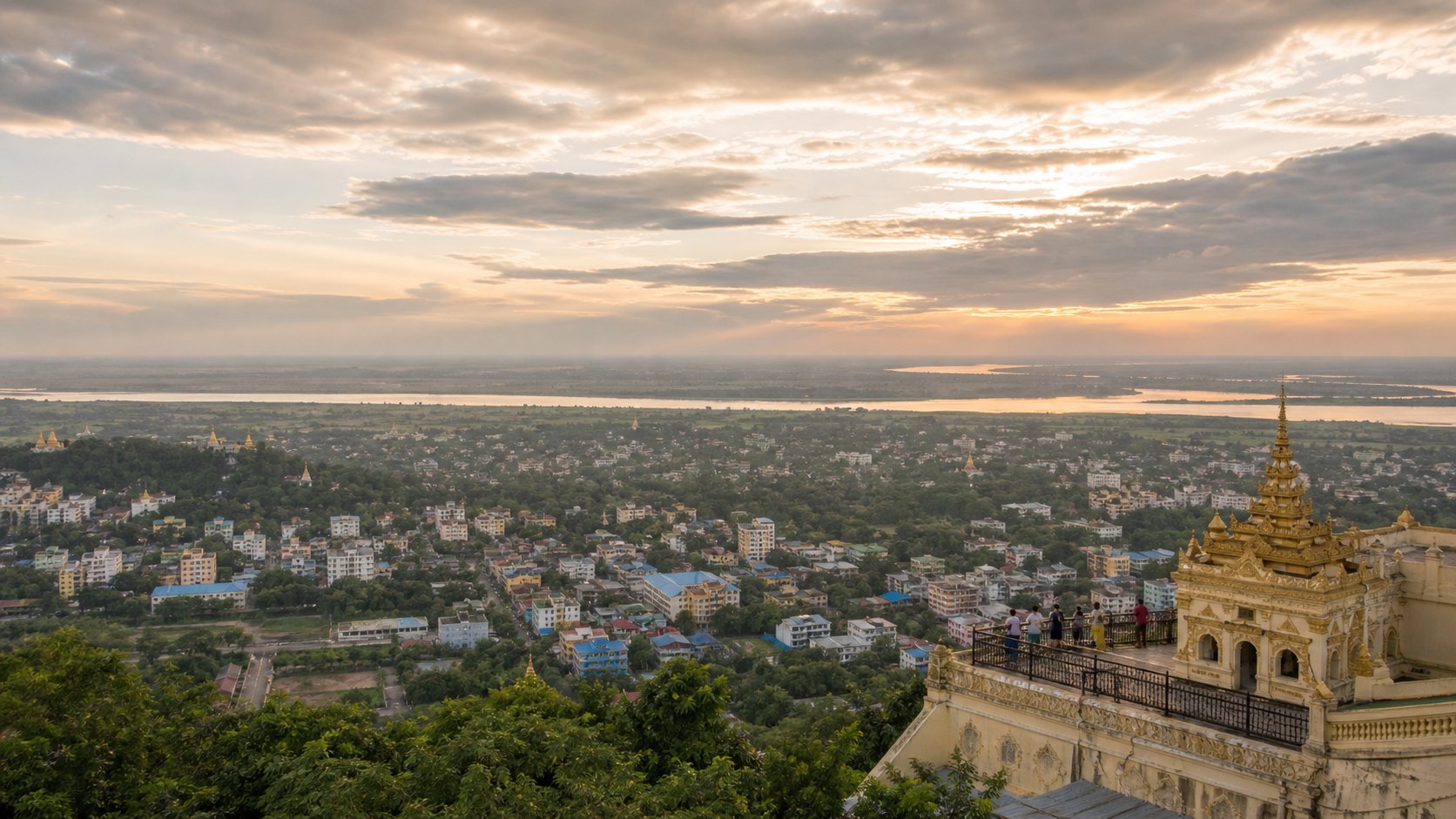 Myanmar Mandalay Hill View