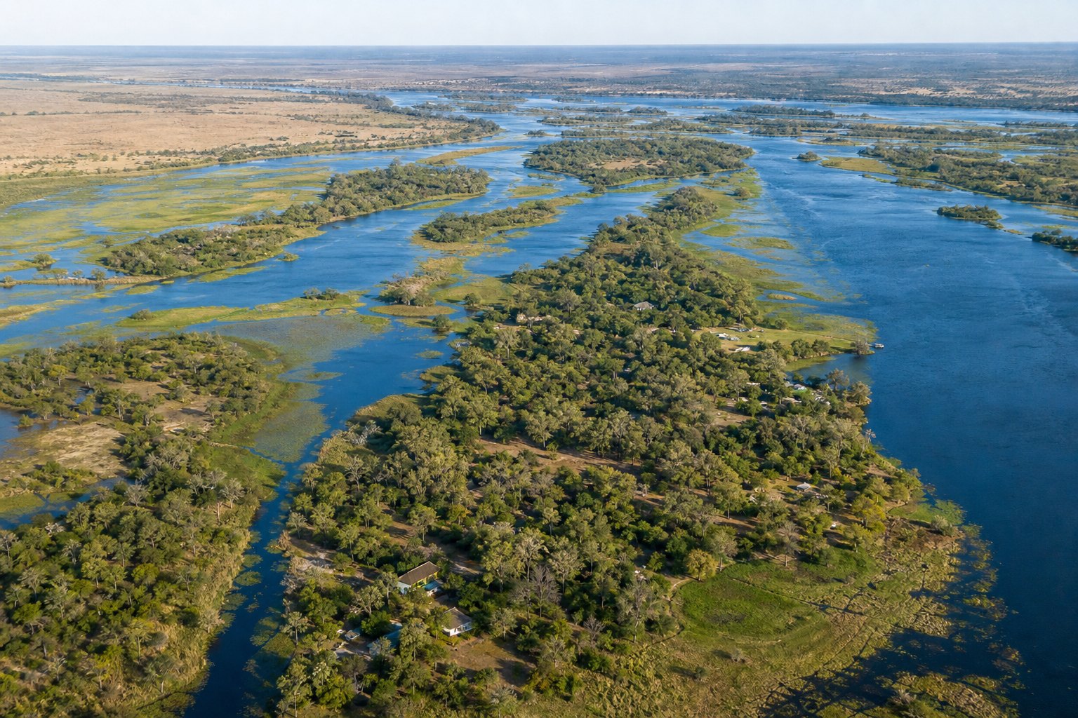 Namibia Impalila Island Zambezi Chobe Confluence