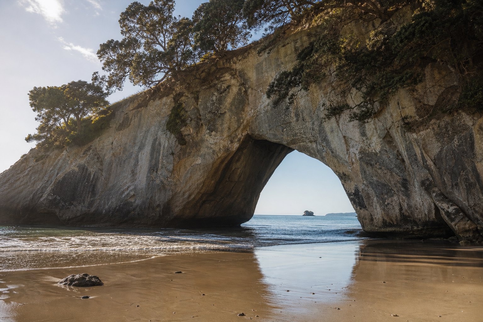 New Zealand Cathedral Cove