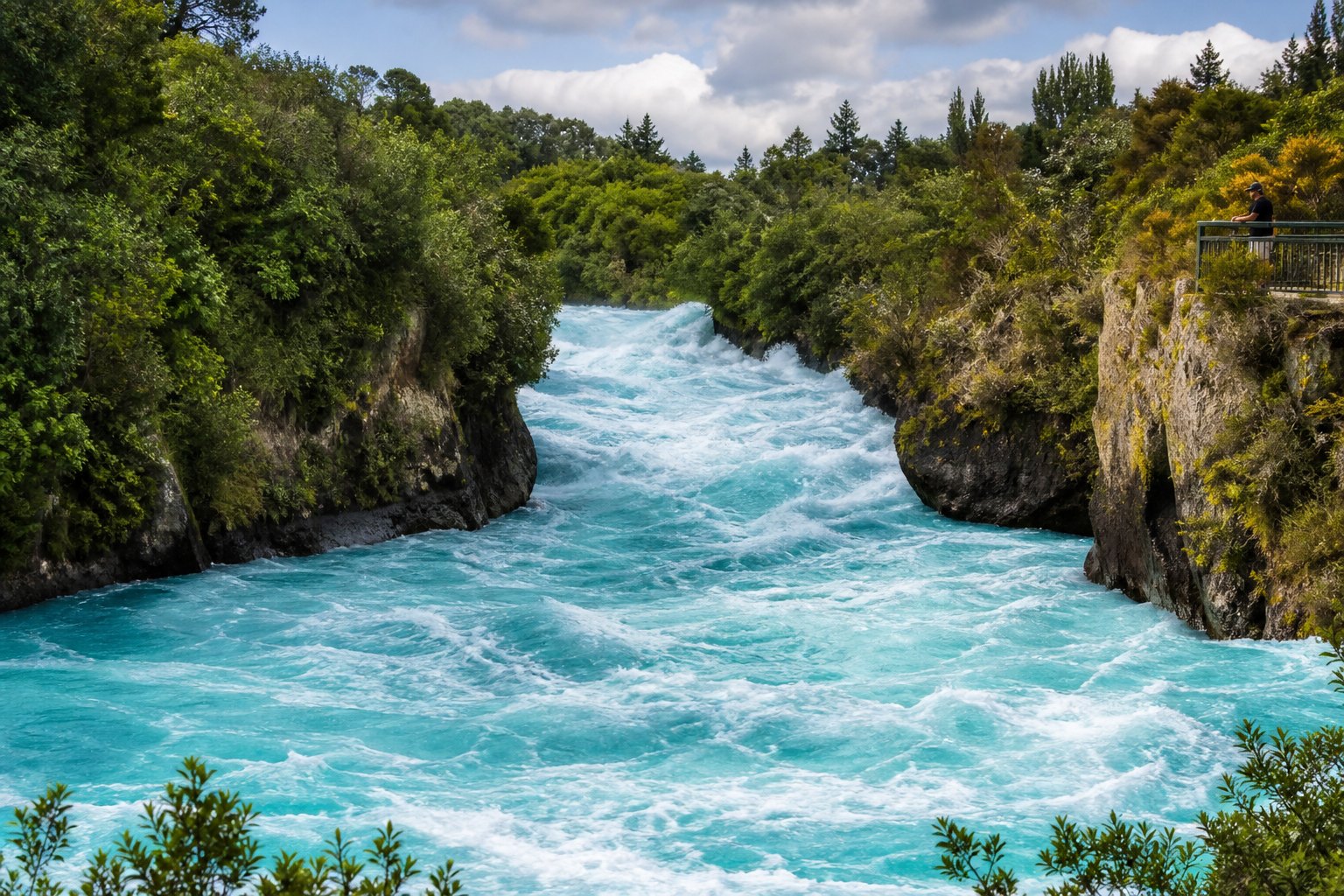 New Zealand Huka Falls