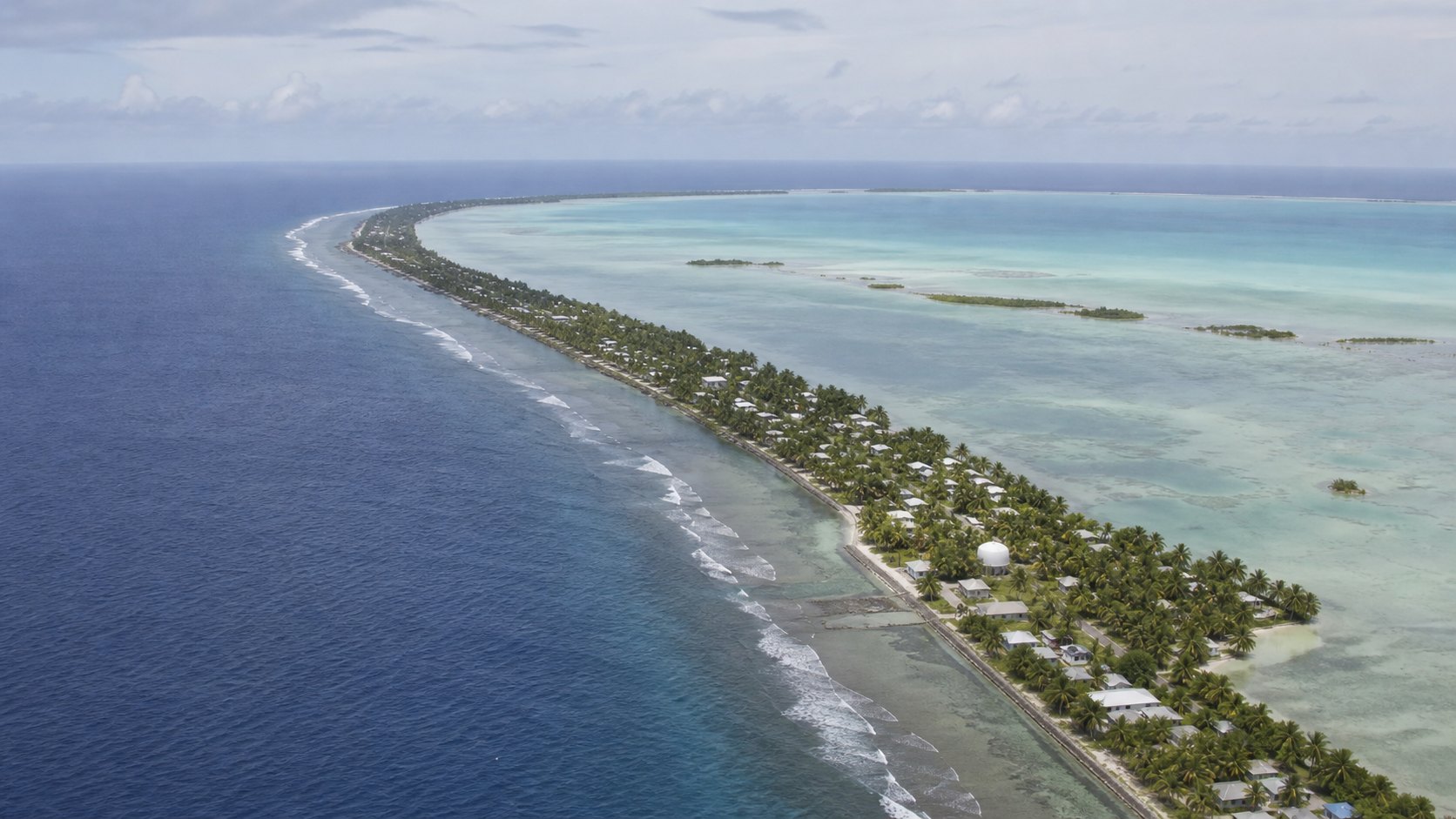 Pacific Funafuti Atoll