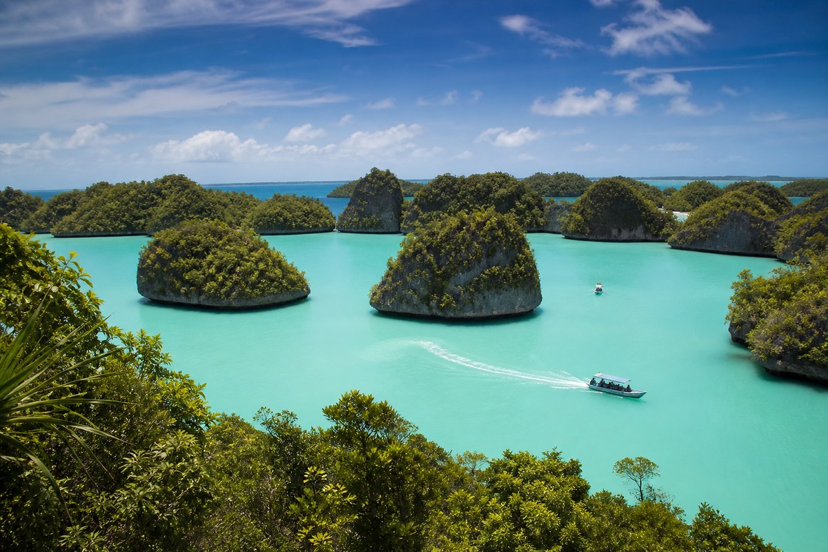 The Milky Way lagoon in Palau's Rock Islands