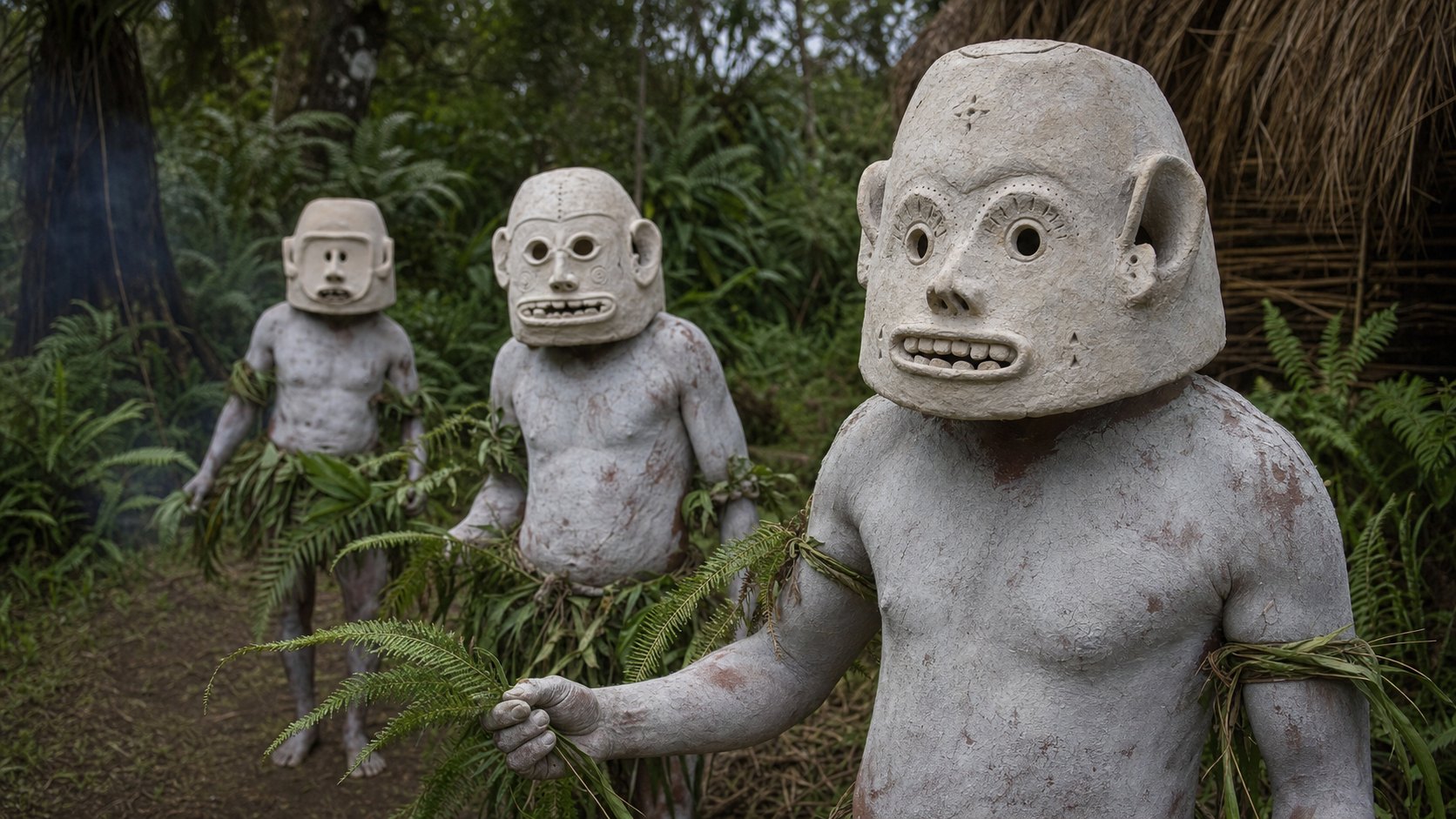 Papua Asaro Mudmen