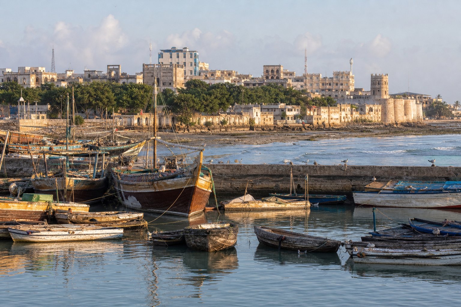 Somalia Mogadishu Dhow