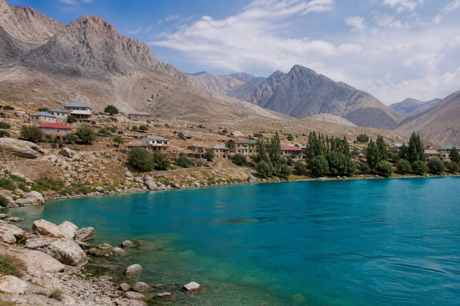 Tajikistan Fann Mountains Seven Lakes