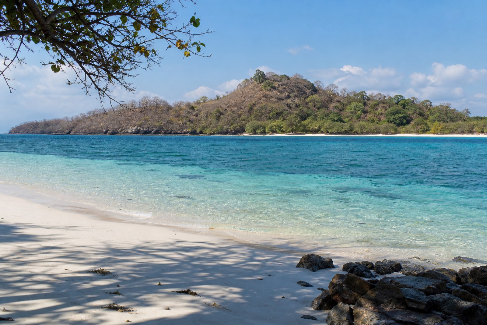 The white sand and turquoise water of Jaco Island, Timor-Leste