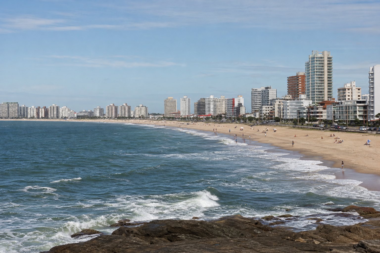 Uruguay Punta Beach