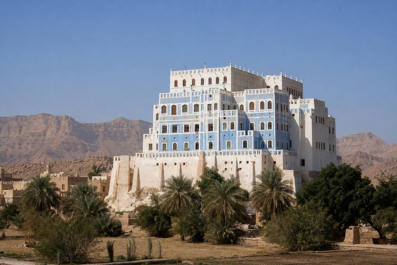 Yemen Seiyun Sultans Palace Hadhramaut