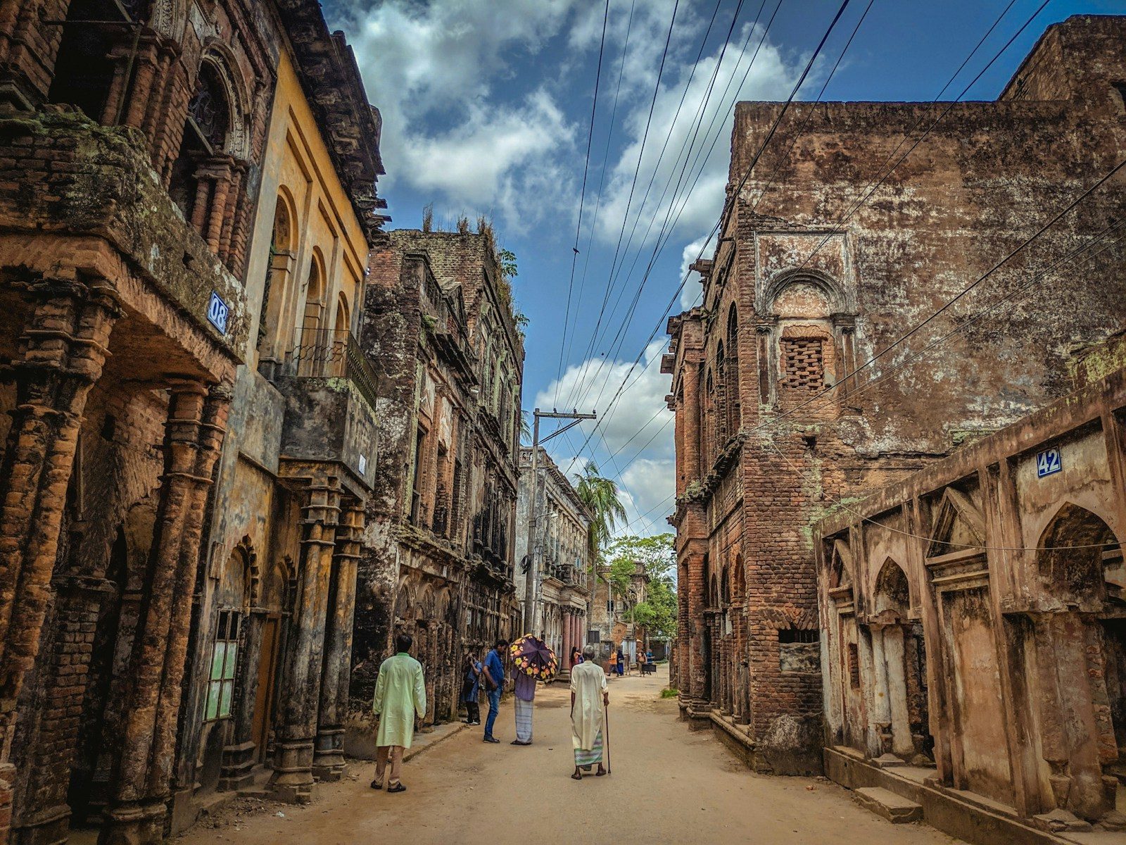 A street in Old Dhaka, Bangladesh
