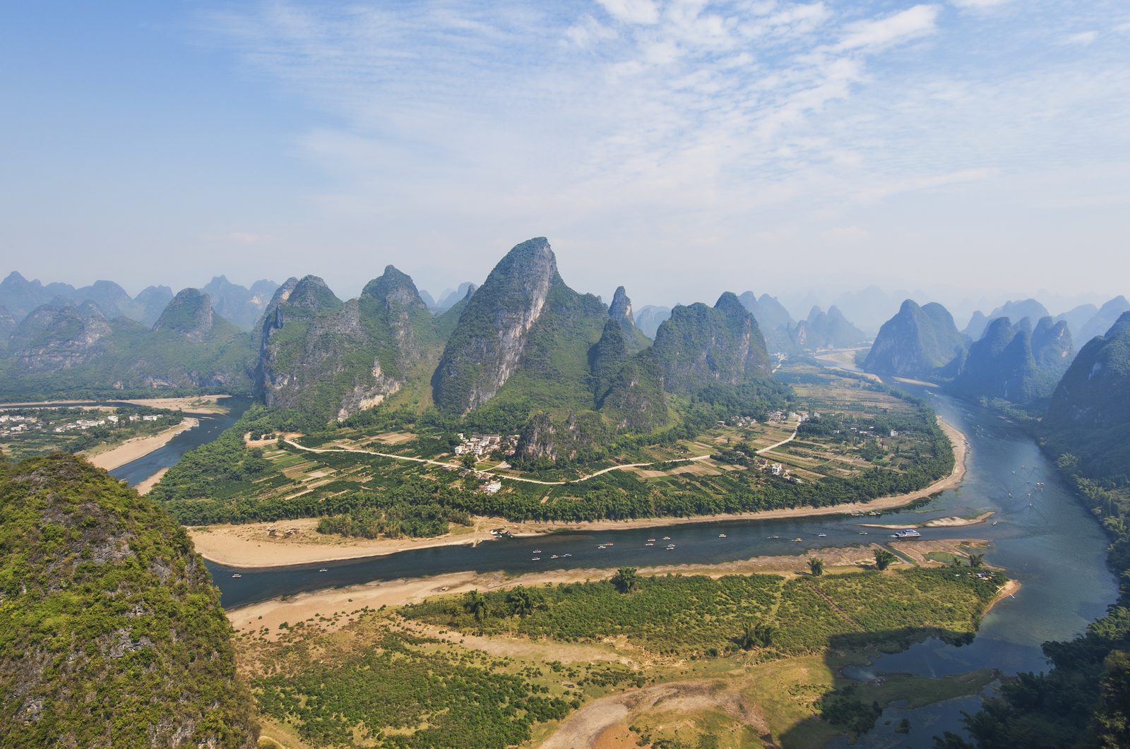 The Li River karst, China
