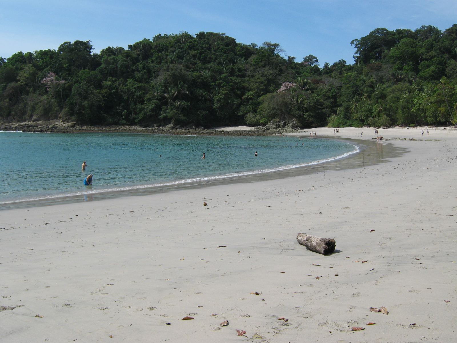 The forested point and beaches of Manuel Antonio National Park, Costa Rica