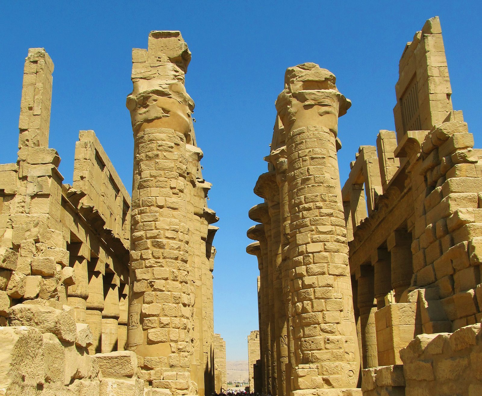 The great hypostyle hall of Karnak, Luxor, Egypt
