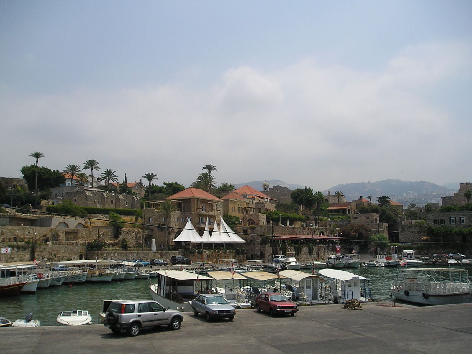 The ancient harbour of Byblos, Lebanon