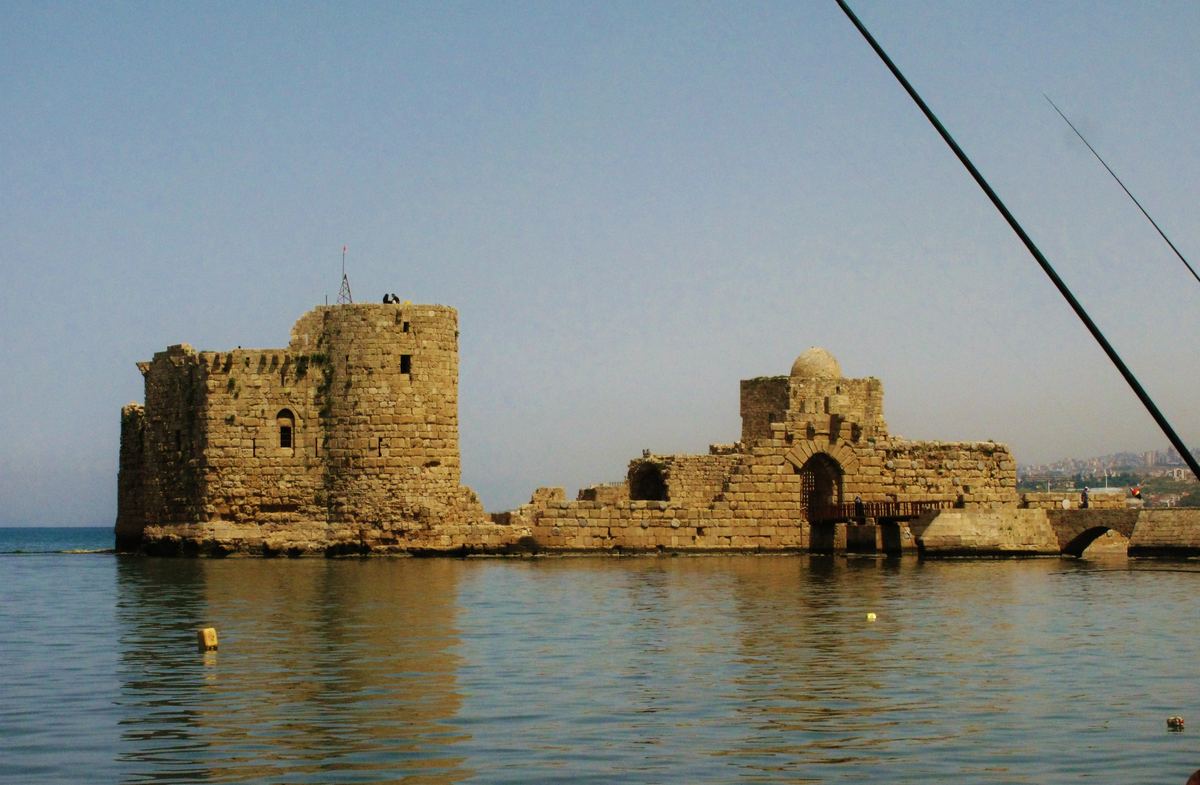 The Crusader Sea Castle of Sidon, Lebanon