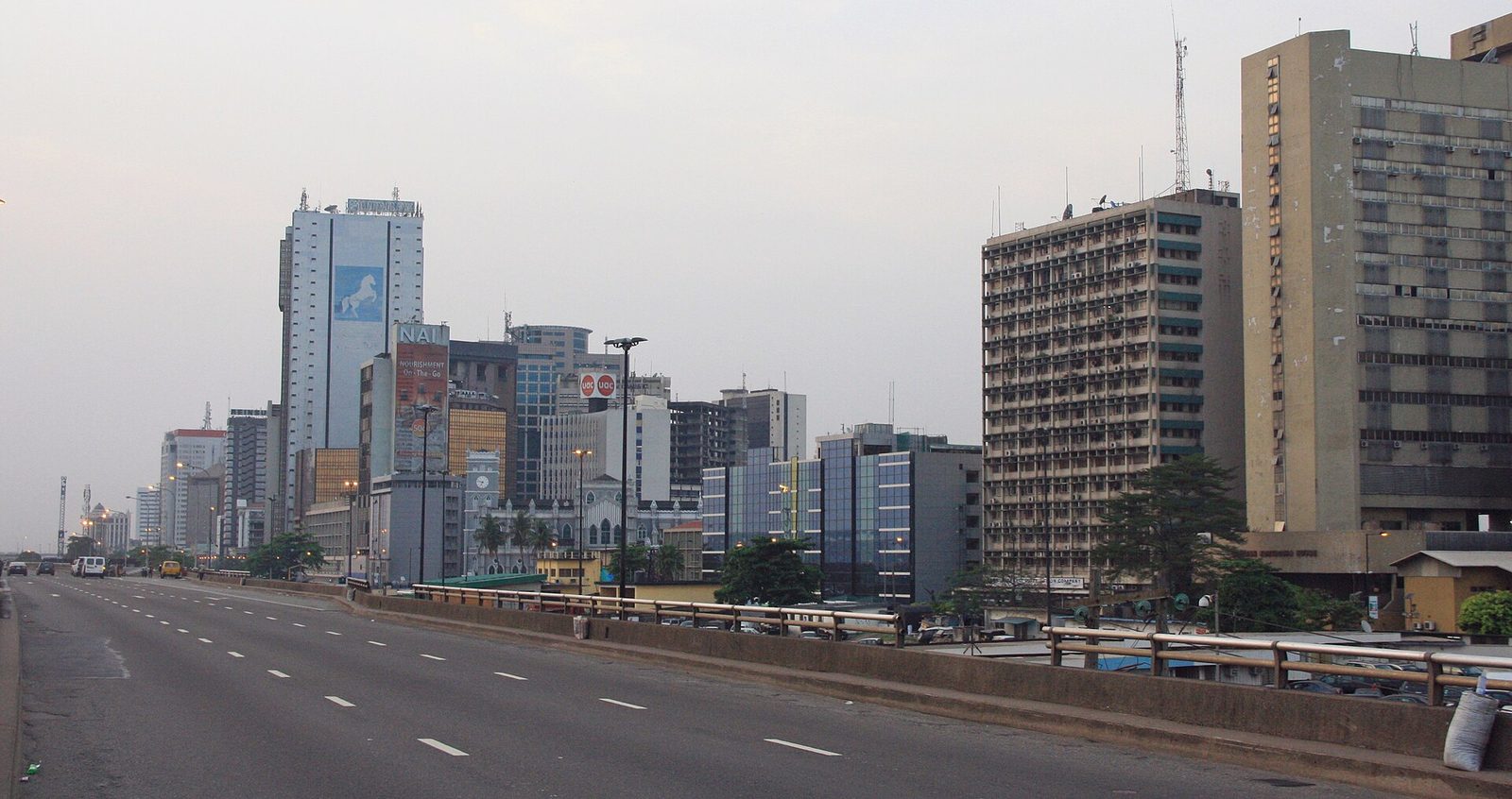 The Lagos Island skyline, Nigeria