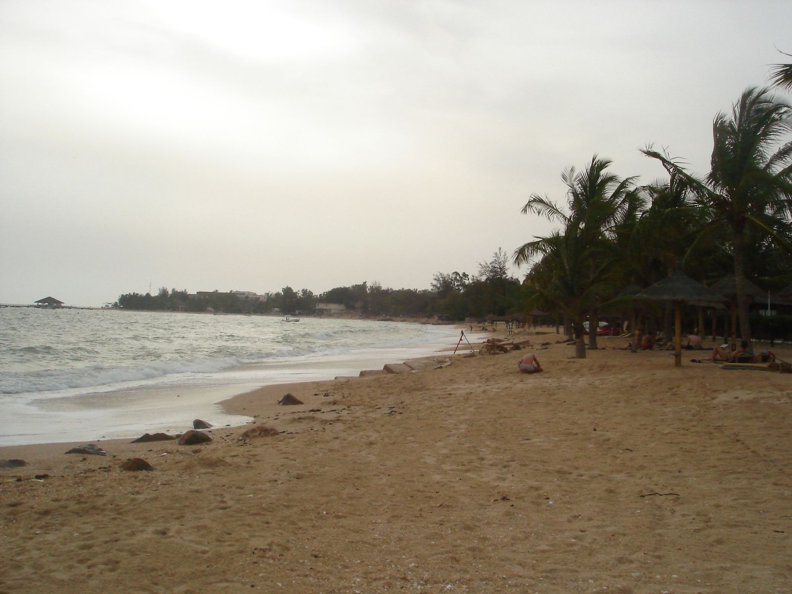 The beach at Saly on the Petite Côte