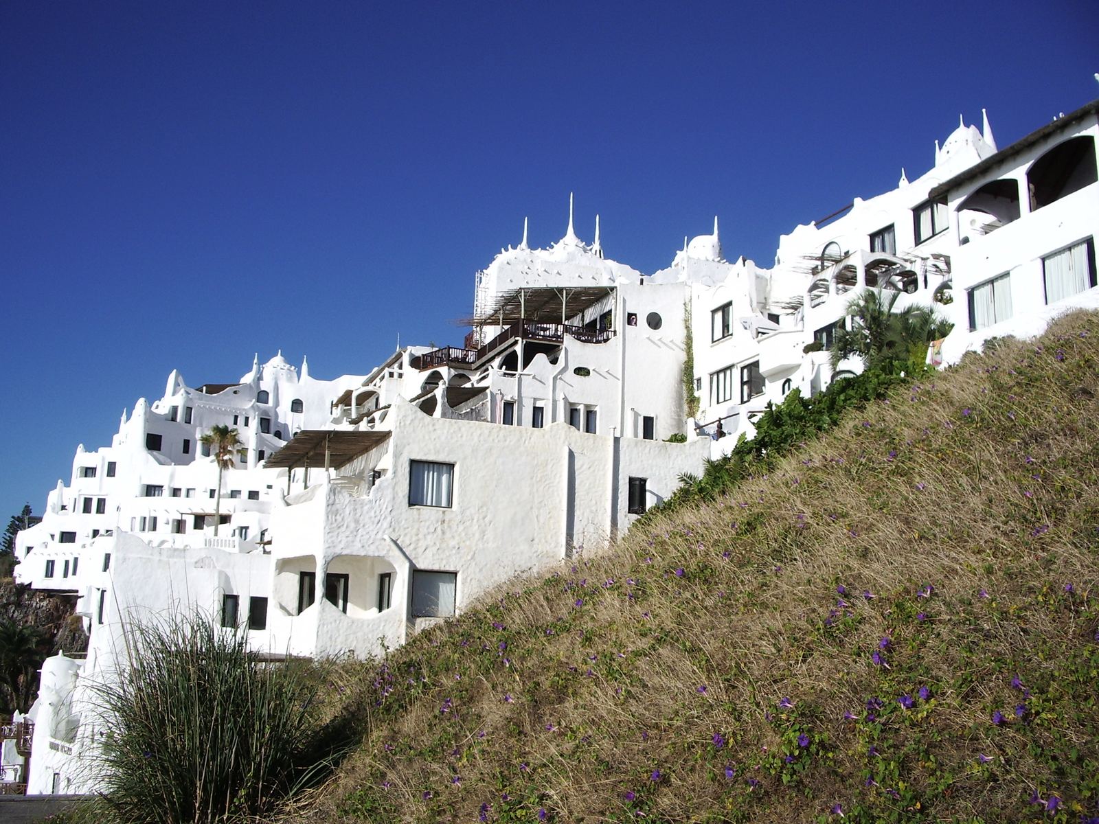 Casapueblo cascading down the cliffs at Punta Ballena, Uruguay