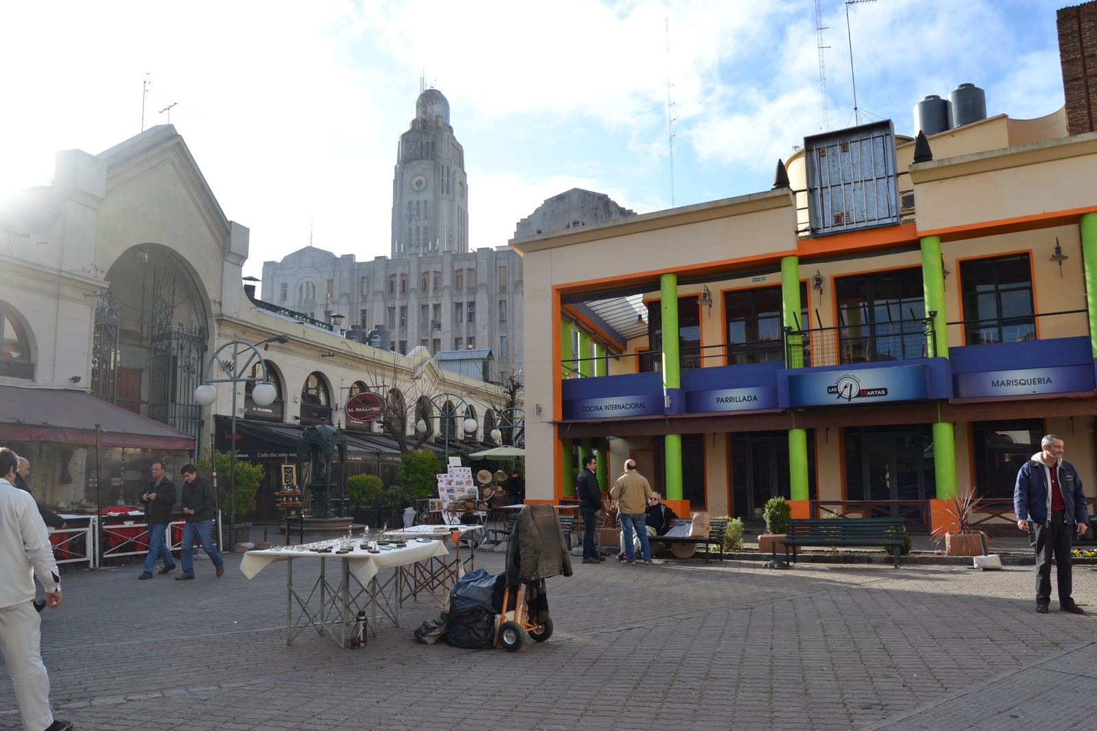 The parrilla grills of Mercado del Puerto, Montevideo