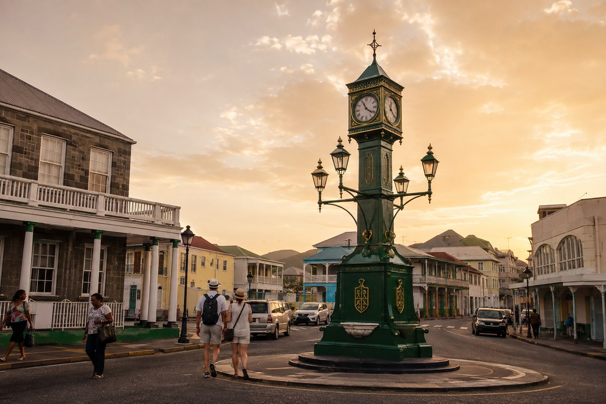 Saint Kitts · Basseterre · Brimstone Hill