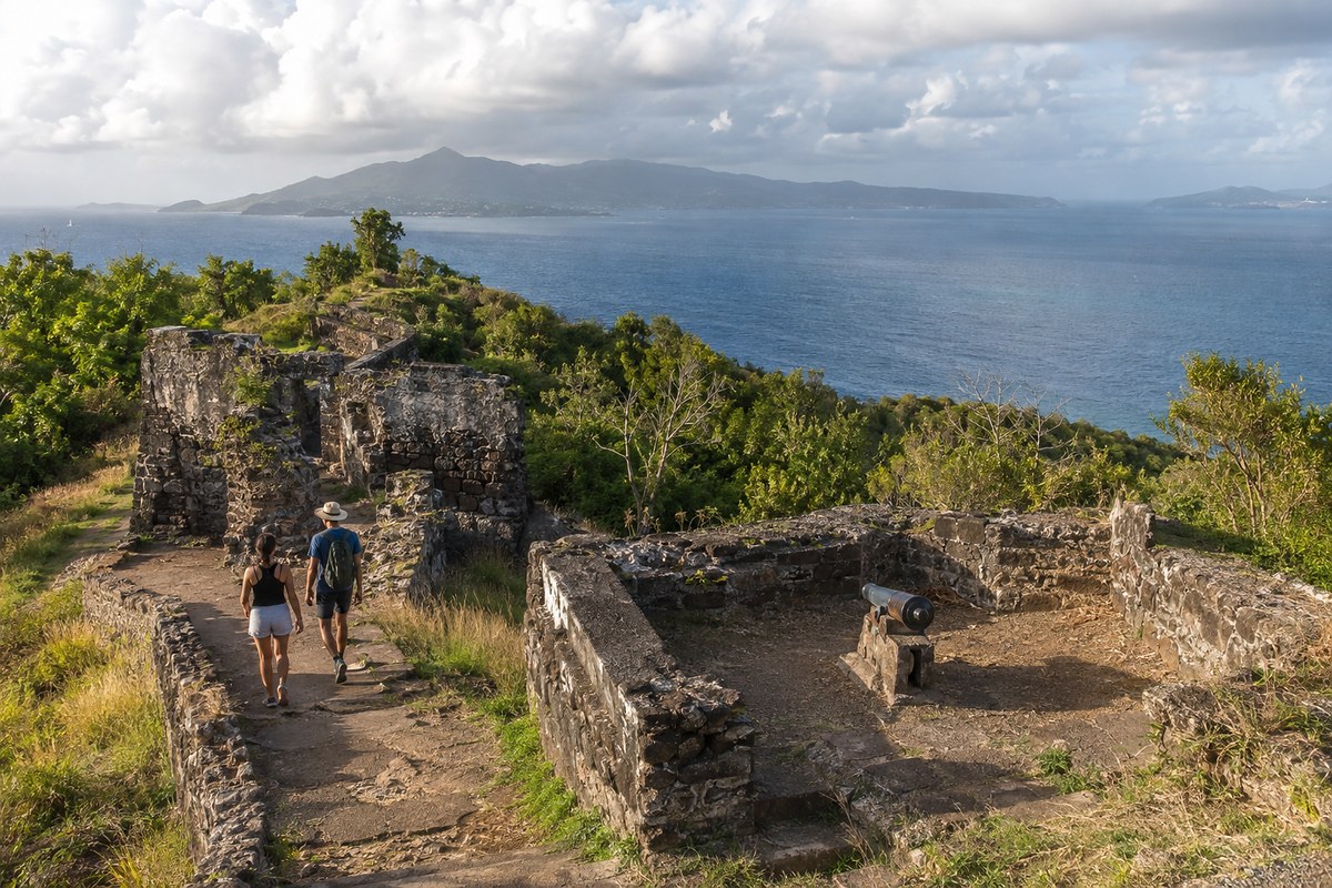 Dominica · fly to Saint Lucia