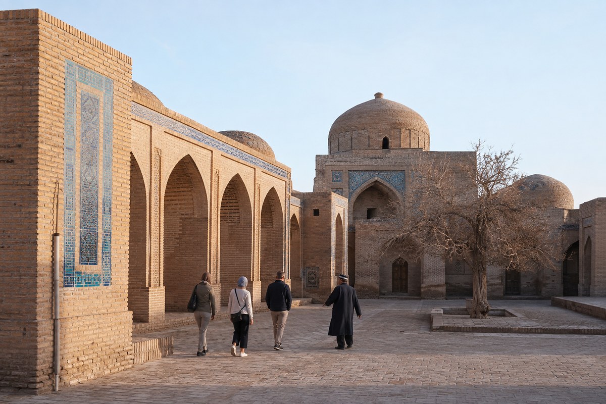 Bukhara outskirts · drive to Khiva