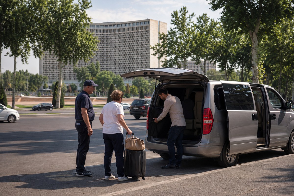 Tashkent · departure