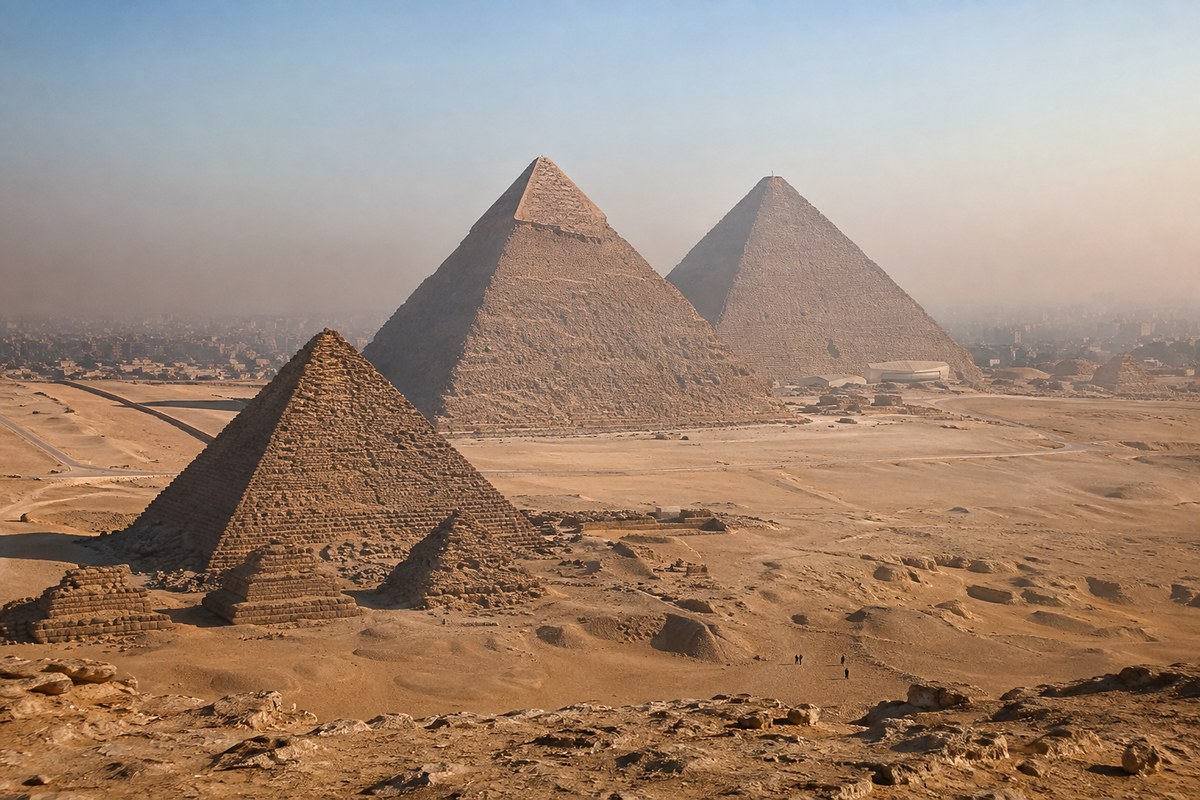 Giza, the Sphinx & the Grand Egyptian Museum