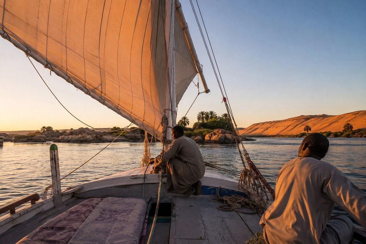 Philae, a Nubian Village & the Nile Under Sail
