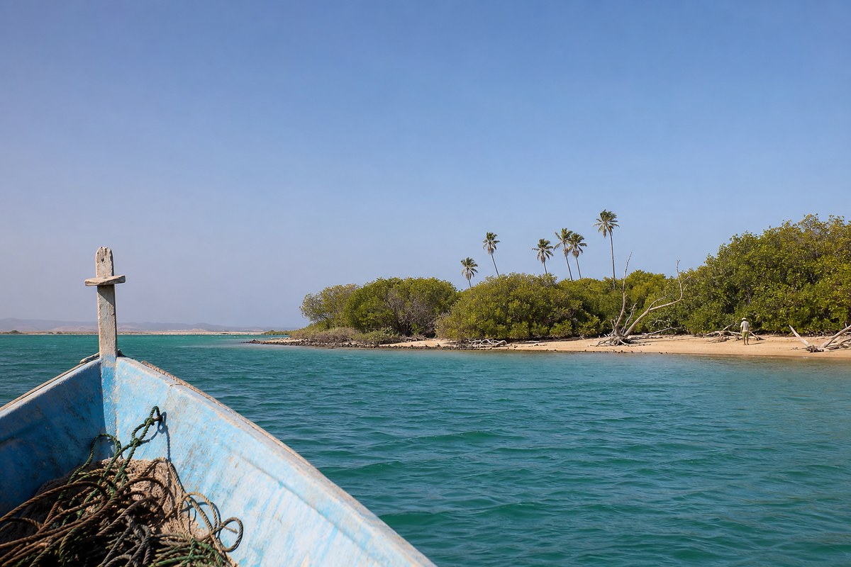 Green Island and drive to Keren
