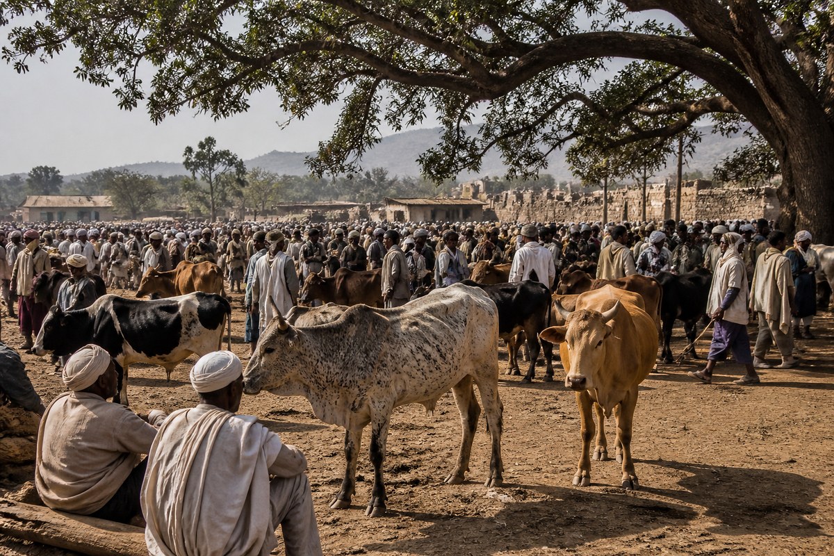 Keren Monday Market and return to Asmara