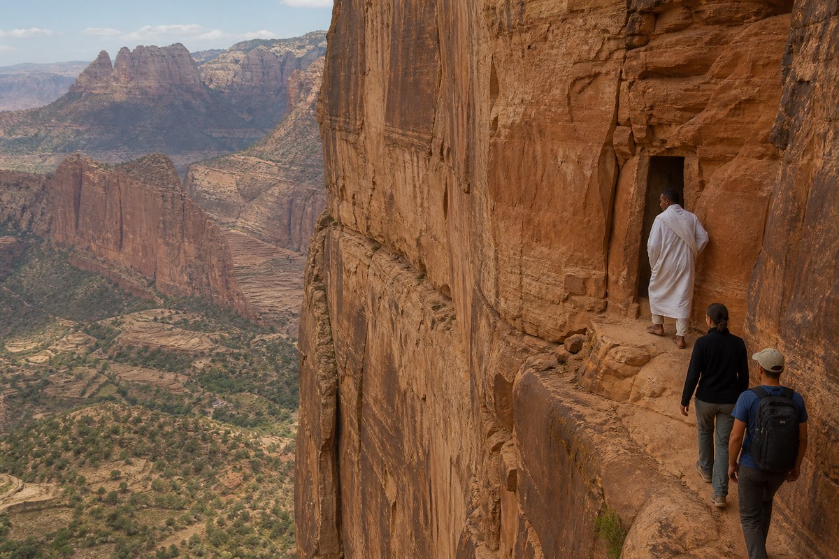 Gheralta · rock-hewn churches